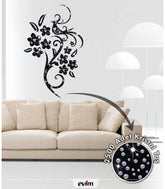 Velours Wandtattoo Bird 72x109 cm