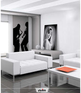 Velours Wandtattoo Jazz 65X93 cm