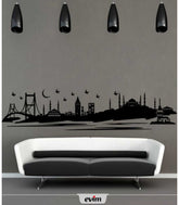 Velours Wandtattoo İstanbul 195X45 cm