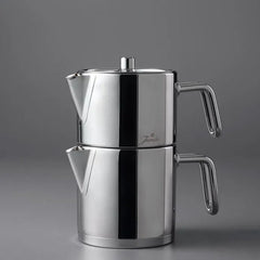 Jumbo Metalix Midi Teekannen-Set aus Edelstahl