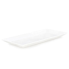 Karaca Carmen Trend Assiette rectangulaire en porcelaine 39x19,5 cm