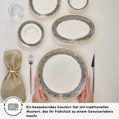 Karaca Globe Frühstücksset für 6 Personen – 26-teilig