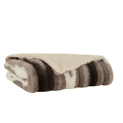 Karaca Rabbit Sherpa TV-Decke Grau, 130 × 150 cm