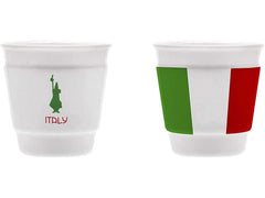 Bialetti Espressotasse Italia 60 ml, 1 Stück, Weiss