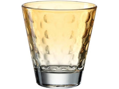 Verre à eau Leonardo Optic Pastel 215 ml, lot de 6, orange