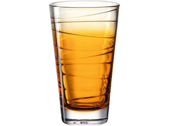 Leonardo Trinkglas Vario Struttura 280 ml, 6 Stück, Orange