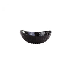 Bol d'apéritif noir Karaca Turtle/bol de collation noir 