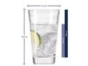 Leonardo Trinkglas Vario 280 ml, 6 Stück, Transparent