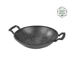 Poêle à viande / sac à viande courbée convexe Karaca Viento Bio Granit 30 cm