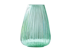 Kusintha Vase von Bitz – 22 cm Glasvase, 4 Farbvarianten (Gelb, Grün, Pink, Blau)