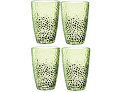 Verre à eau Leonardo Matera 340 ml, lot de 4, vert