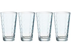 Leonardo Trinkbecher LD Optic XL 540 ml, 4 Stück, Hellblau