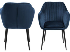 AC Design Stuhl Emilia Dunkelblau