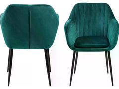 AC Design Stuhl Emilia Smaragdgrün