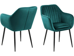 AC Design Stuhl Emilia Smaragdgrün