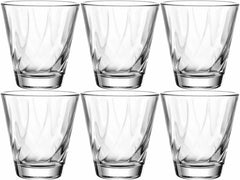 Verre à eau Leonardo Twist 215 ml, lot de 6, transparent