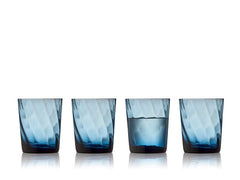 Lyngby Trinkglas Vienna Blau, 4 Stück, 30 cl
