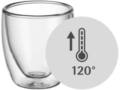 WMF Cappuccinotasse Kult 250 ml, 2 Stück, Transparent