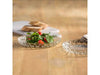 Leonardo Teller Cucina Optic 18 cm, 4 Stück,Transparent