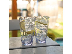 Verre à boire Koziol Club No. 6 300 ml, lot de 2, aigue-marine