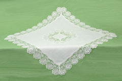 Royal Lace Tischdecke „Sekt“ –  Elegante Häkeloptik