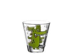 Leonardo Kindertrinkglas Bambini Krokodil, 215 ml, 6 Stück