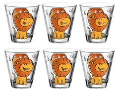 Leonardo Kindertasse Bambini Löwe, 215 ml, 6 Stück