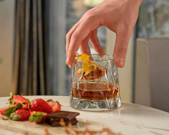 4er Paşabahçe 420194 Leafy Whisky Glas mit 300 cc