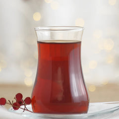 LAV EVA Teegläser 6er Set Teeglas - 170cc Bardagi Türkische Teeset Teeglas Teegläser