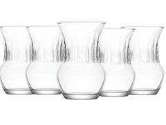 Verre à thé LAV LAV Mira verres à thé turcs verre à thé 6 pièces 160ml 