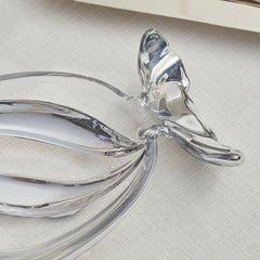 Karaca Candy Dekorativer Servierteller aus Glas, 23,5 × 11,3 cm