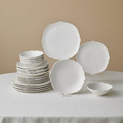 Service de table Karaca Bloom Bone China pour 6 personnes, 24 pièces