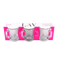 LAV ZPL404AX Zen Plus 225cc 3pcs Glasscup