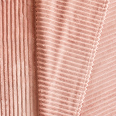 Karaca Ruby Stripe Wellsoft Doppeldecke Rosa, 200 × 220 cm