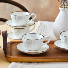 Set de tasses à café Karaca Rhine pour 4 personnes, 8 pièces