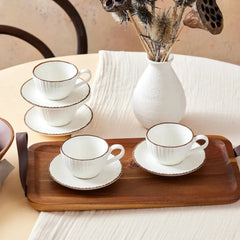 Set de tasses à café Karaca Rhine pour 4 personnes, 8 pièces