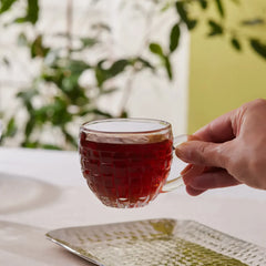 Karaca Emel Teetassen Set, 4-teilig