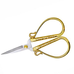 Dekoriert Schere Gold