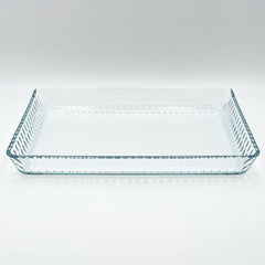 Pasabahce Borcam Auflaufform rechteckig 2900 ml – Glas Backform für Ofen