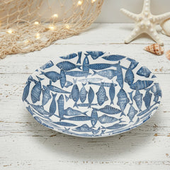 Bol en verre Karaca Fish World 40 cm