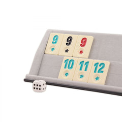 Spielesammlung Flash Plastik Okey Set inkl. Melamin Spielsteine