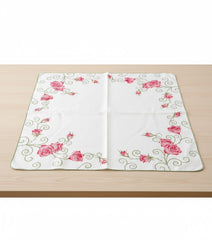 Deco Tischdecke rose Quadrat