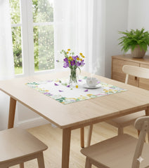 Deco Tischdecke blumen