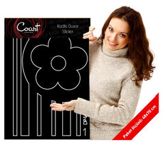 Velours Wandtattoo Pan 54X123 cm