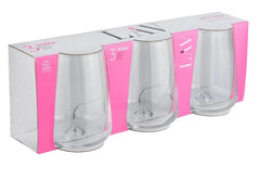 LAV TRA359A Terra Goblet Verre à boire 3 pièces 360cc 