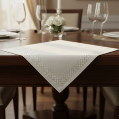 „Royal Lace“ Tischdecke „Sekt“ – Cremeweiss