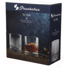 Pasabahce ELYSIA 520014 Wassergläser 210 ml 4er Set