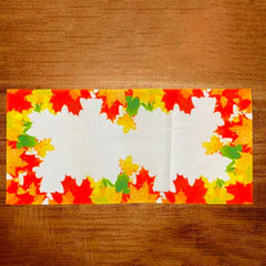 Table runner autumn 40x160cm