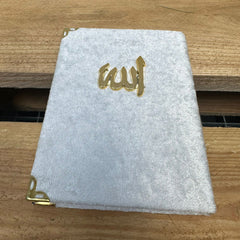 Gastgeschenke für Mevlüt, Samtüberzogene Yasin-Buch Cream