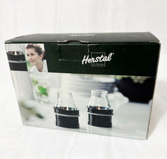Herstal "Milk" Kerzenhalter schwarz